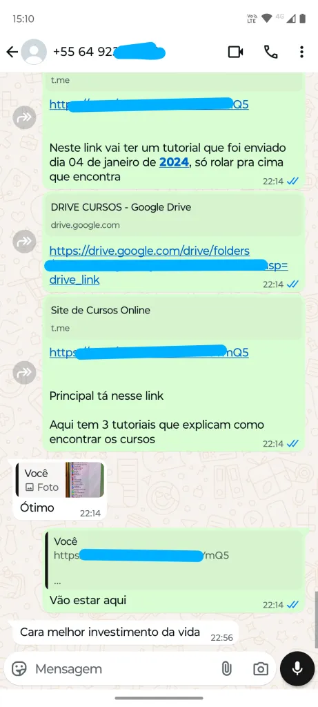 Feedback Download Cursos Pirata 6