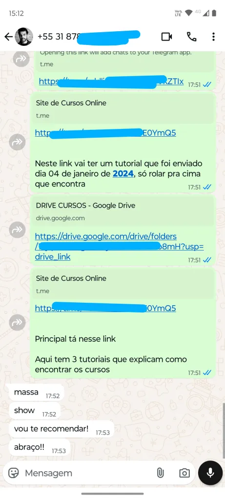 Feedback Download Cursos Pirata 7