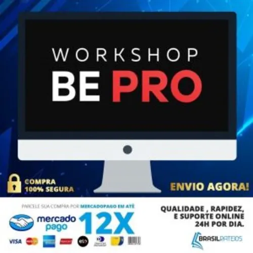 Capa: Curso de Workshop Be Pro Edição de Imagens – Rafael Ferreira