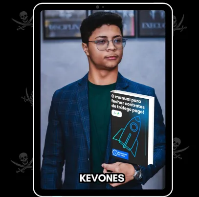 Capa: A SELETA COMUNIDADE DE TRÁFEGO PAGO – 1KEVONES