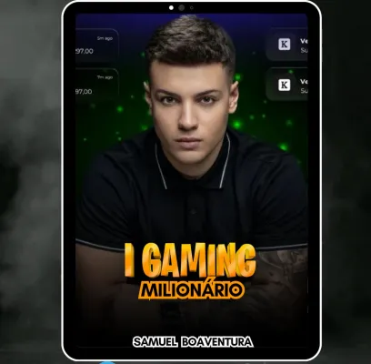 Capa: IGAMING MILIONÁRIO – SAMUEL BOAVENTURA