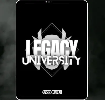 Capa do curso: LEGACY UNIVERSITY – CRIS KENJI