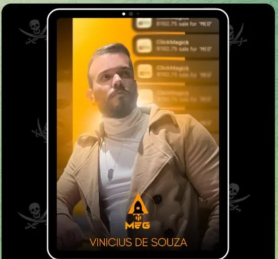 Capa: MENTORIA ESCALA NA GRINGA – VINICIUS DE SOUZA