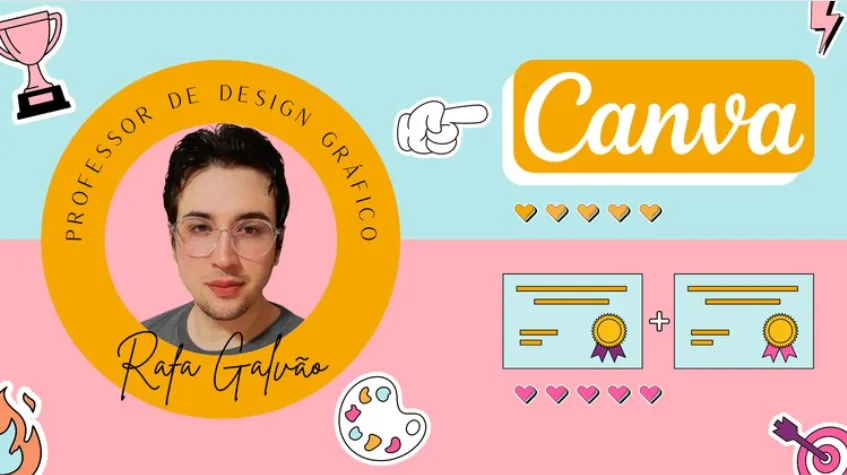 Capa: CANVA DESIGN DESCOMPLICADO – RAFAEL GALVÃO