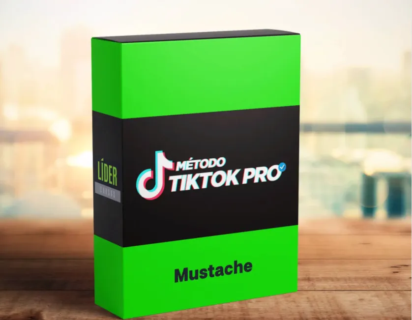 Capa: MÉTODO TIKTOK PRÓ – MUSTACHE
