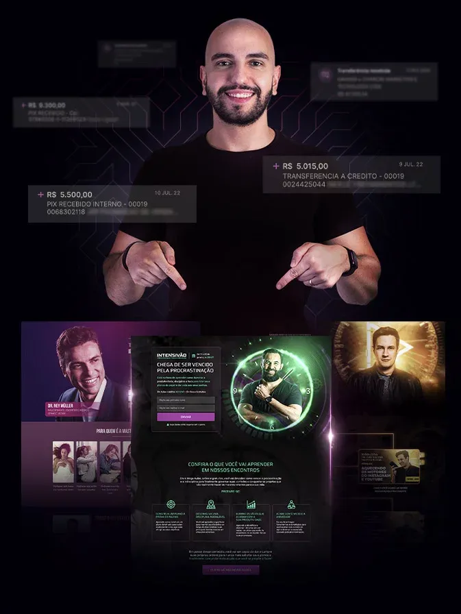 Capa: Landing Page para lançamentos – Othon Ciparoni
