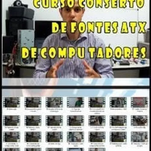 Capa: Conserto de Fontes ATX – André Cisp