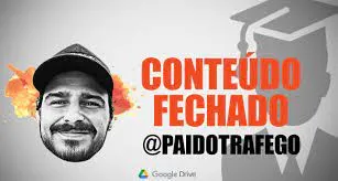 Capa: CURSO CONTEÚDO FECHADO – PAI DO TRÁFEGO – LUCAS VIANA