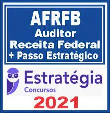 Capa: AFRFB (Auditor Fiscal + Passo Estratégico) Estratégia 2021