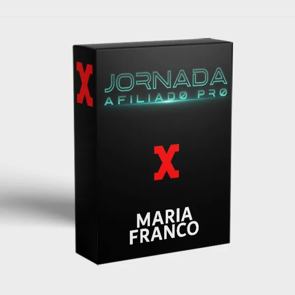 Capa: Jornada Afiliado Pro – Maria Franco