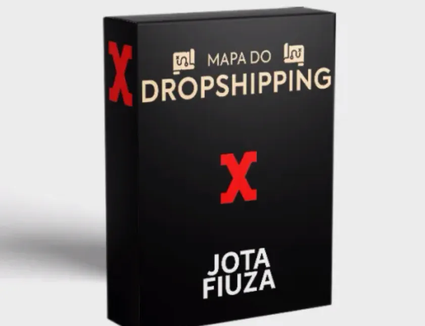 Capa: MAPA DO DROPSHIPPING – JOTA FIUZA