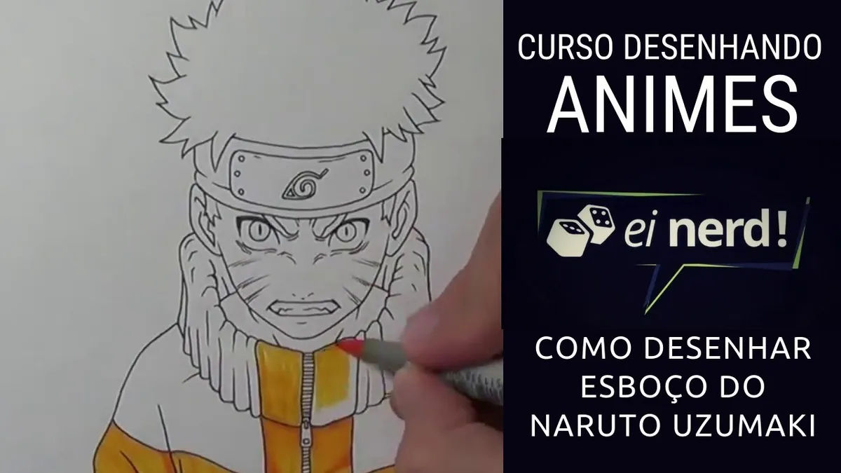Capa: Desenhando Animes – Ei Nerd