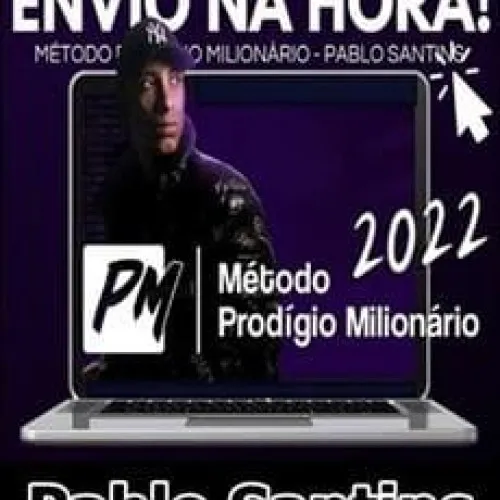 Capa: MÉTODO PRODIGIO MILIONÁRIO – PABLO SANTINS