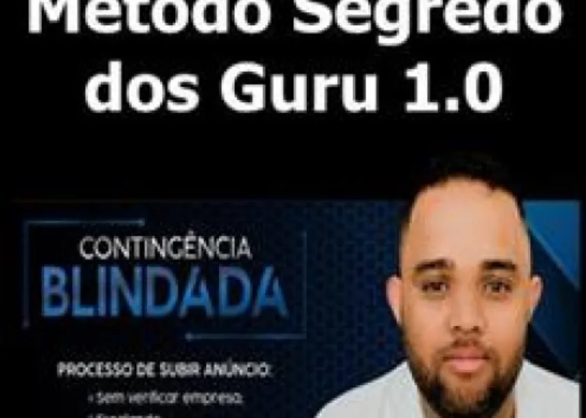 Capa: MÉTODO SEGREDO DOS GURUS 1.0 – @jhondeivydferraz