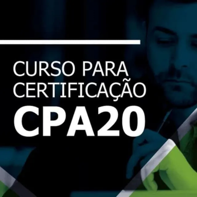 Capa: Curso Para Certificação CPA-20