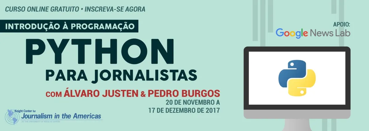 Capa: Python Para Jornalistas