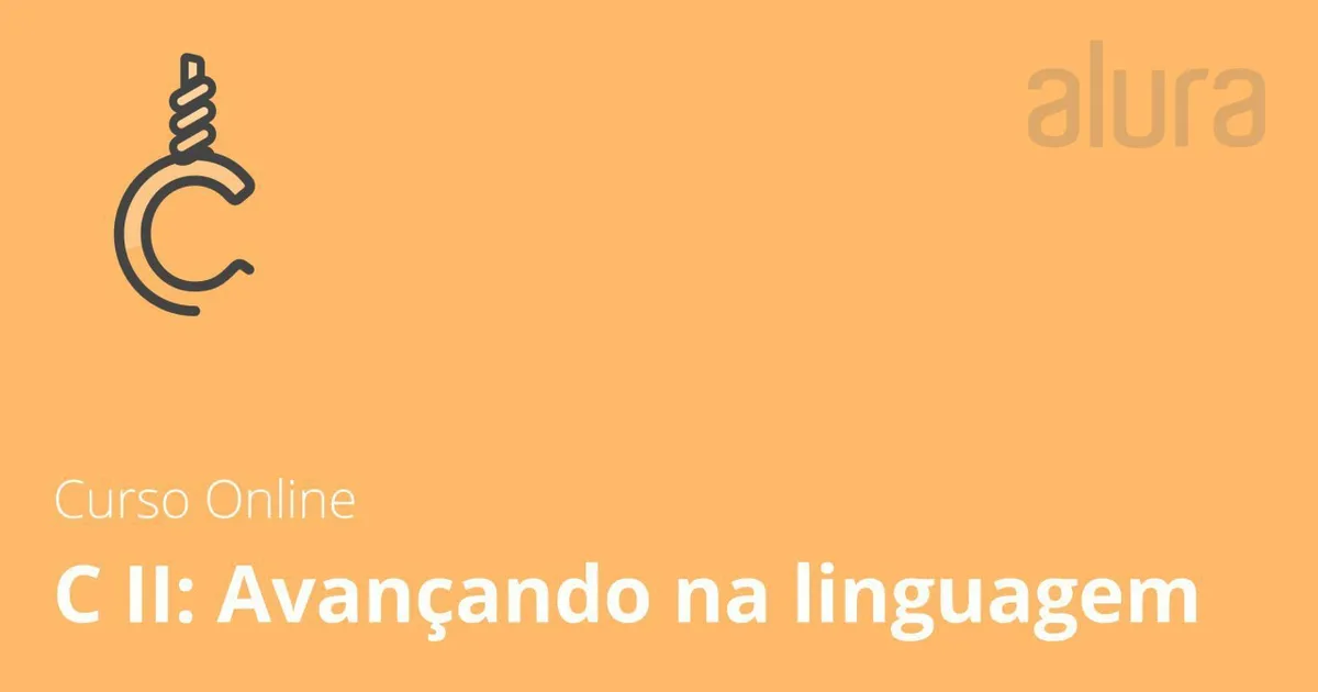 Capa: C II: Avançando na linguagem