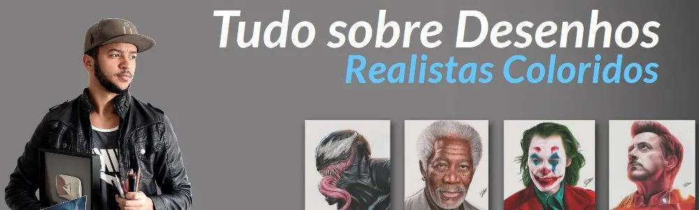 Capa: Desenho Realista com Lápis de Cor – Cleison Magalhães