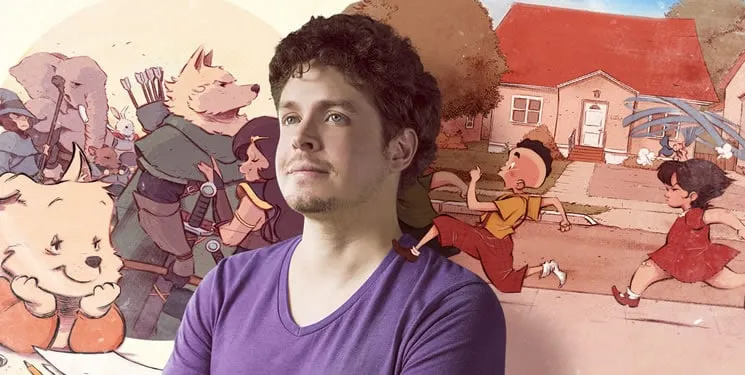 Capa: ▶️ Criação de personagem para quadrinhos ◀️