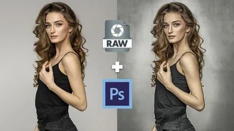 Capa: ▶️ Retoque comercial de Retrato para iniciantes ( Raw+Ps ) ◀️