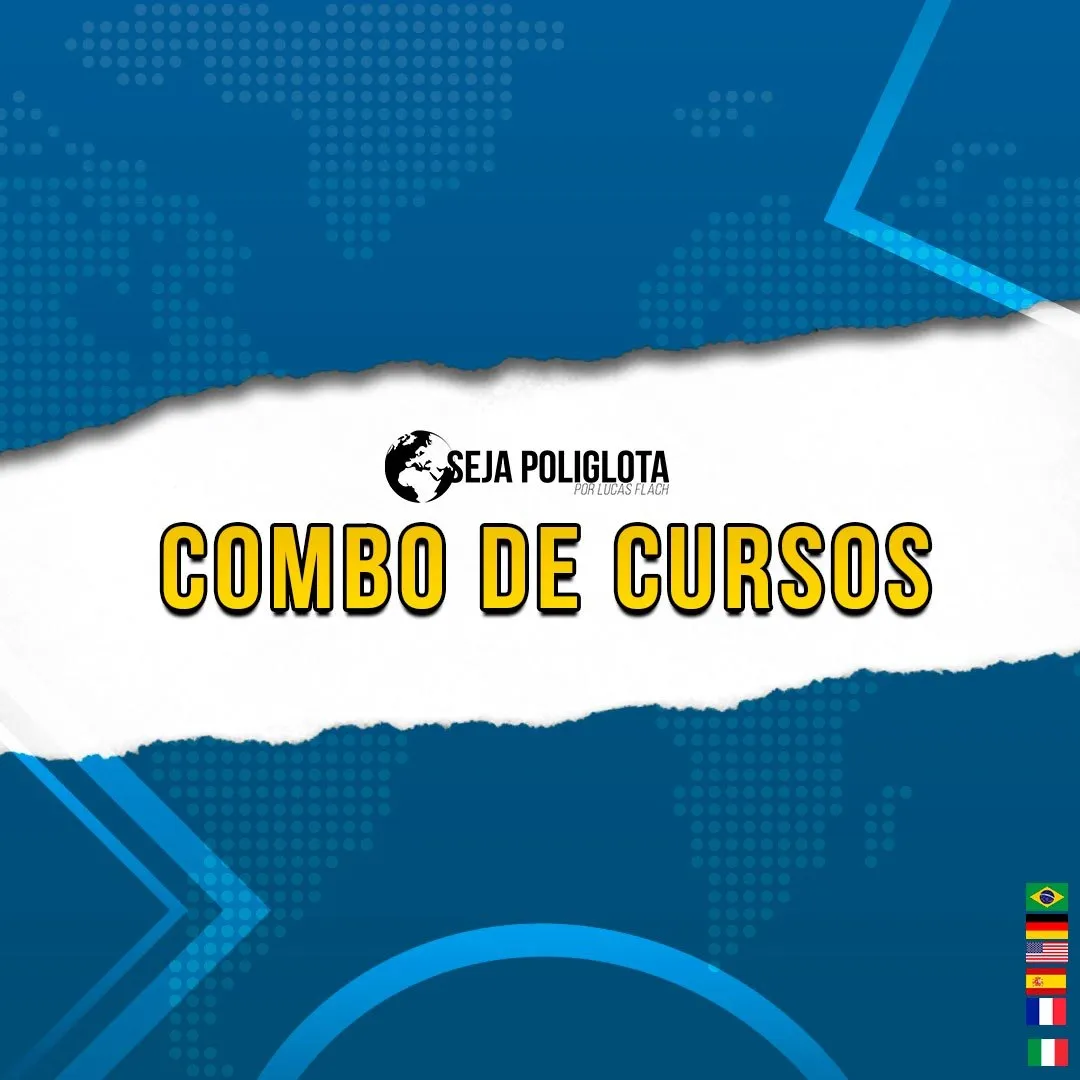 Capa: Combo Seja Poliglota – Lucas Flach