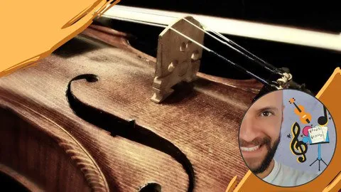 Capa: Curso de Introdução ao Violino