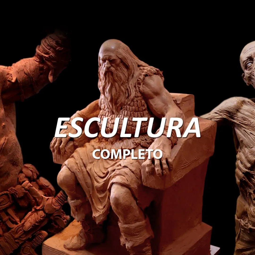 Capa: Escultura: Curso definitivo 2.0 – Alex Oliver