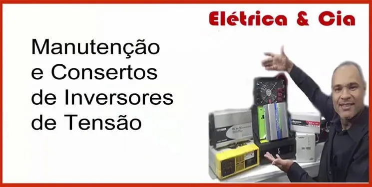Capa: Curso Fabricação e Conserto de Inversores de Tensão – Alex Lima
