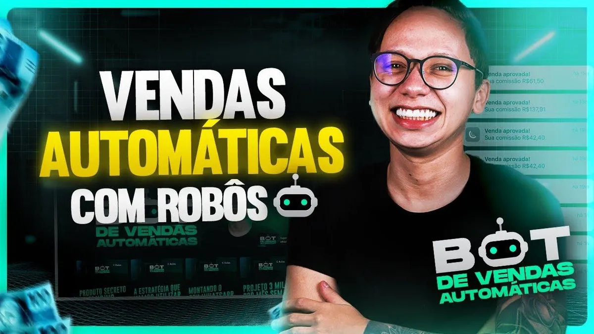Capa: Bot de Vendas Automáticas – Natan Sousa