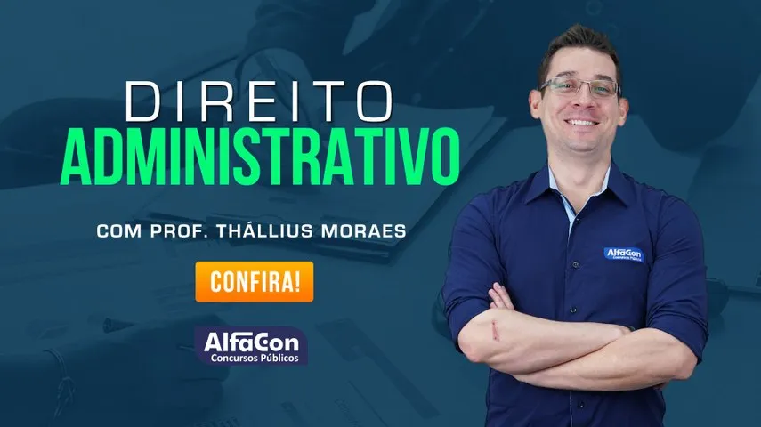 Capa: Alfacon – Direito Administrativo – Thallius Moraes