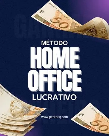 Capa: MÉTODO HOME OFFICE LUCRATIVOAS
