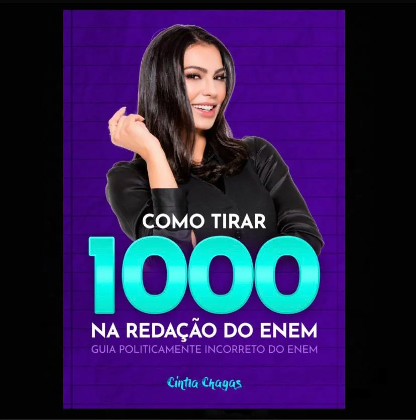 Capa: Cíntia Chagas – 1000 no ENEM