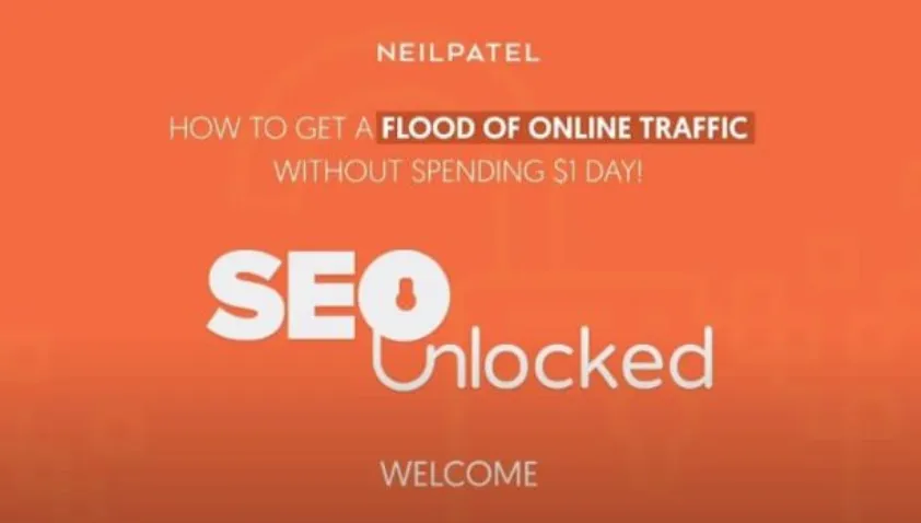 Capa: SEO Unlocked – Neil Patel