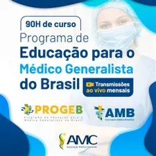 Capa: Programa de Educação para o Médico Generalista do Brasil – PROGEB